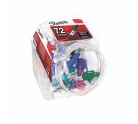 SHARPIE MINI MARKER PENS / GOLF BALL MARKING PENS / ASSORTED COLOURS X 72 PACK