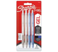 Sharpie Pack of 4 Gel Pens - Black & Blue