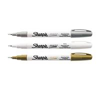 Sharpie - Paint Marker, Oil Base, Permanent, Extra-Fine Point, White, Sold as 1 Each