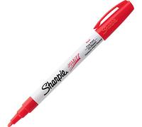 SHARPIE - Paint Marker, Oil Base, Permanent, Fine Point, Red