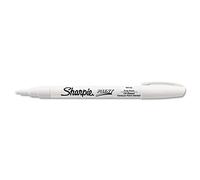 Sharpie - Paint Marker, Oil Base, Permanent, Fine Point, White, Sold as 1 Each, SAN 35543