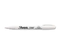 Sharpie - Paint Marker, Oil Base, Permanent, Fine Point, White, Sold as 1 Each, SAN 35543