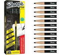 Sharpie Peel Off China Markers | Fine Point | Black | Wax Marks on black