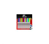 Sharpie Permanent Marker Fine Assorted (Pack of 12 Markers)