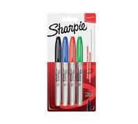 Sharpie Permanent Marker Fine Tip 0.9mm Line Assorted Standard Colours
