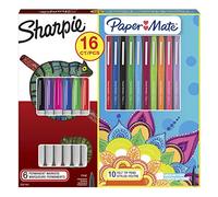 Sharpie Permanent Marker & Paper Mate Flair Pen Set - Assorted Colours, 16-Pack