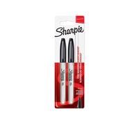 Sharpie Permanent Marker Pen Fine Tip Pack of 12 Twin Blister Packs (1985860)