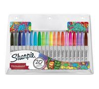 Sharpie - Permanent Marker Fine Exclusive Colour 20-Blister (2061128) Toy NEW