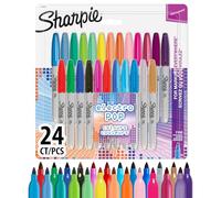Sharpie Permanent Markers - Fine Point - Special Edition Assorted Colours - 24 Pack
