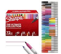 Sharpie Permanent Markers Ultimate Collection, Fine and Ultra Fine Points, Assorted Colors
