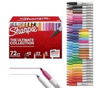 Sharpie Permanent Markers Ultimate Collection, Fine and Ultra Fine Points, Assorted Colors