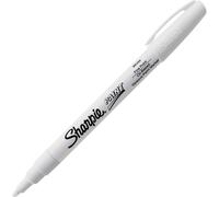 Sharpie Permanent Paint Marker, Fine Bullet Tip, White