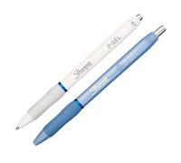 Sharpie Retractable Fashion Pen Blue Gel Ink Ice And White 0.7 Mm 1 Unit