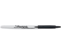 Sharpie retractable fine point permanent marker pen black ink x 1