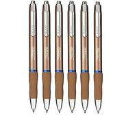 Sharpie S-Gel 0.7mm Gel Pen with Blue Ink in Champagne 6 Pack