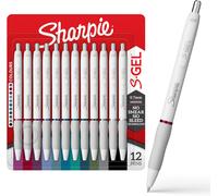Sharpie S-Gel | Gel Pens for Writing | Medium Point (0.7mm) | Assorted Ink Colo