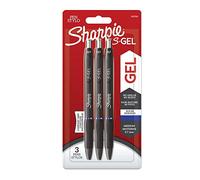 Sharpie S-Gel | Gel Pens | Medium Point (0.7mm) | Blue Ink | 3 Count