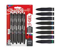 Sharpie S-Gel | Gel Pens | Medium Point 1 count (Pack of 8), multi-coloured