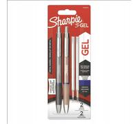 Sharpie S-Gel | Metal Gel Pens | Medium Point (0.7mm) | Steel Grey &