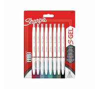 Sharpie S-Gel No smear, No Bleed Pen - Pack of 8