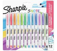 Sharpie S-Note Chisel Tip Highlighter - Pack of 12