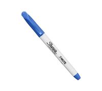 Sharpie S-Note Creative Marker - Highlighter Chisel Tip Indigo Blue Ink | Water-Based Pastel Marker | Dual-End for Highlighting, Drawing, Journaling & More | Single Count