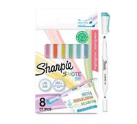 Sharpie Snote Duo Marker Pen Assorted 8 Units