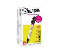 Sharpie Tank Paint Marker Medium Tip Black 12/Pack (2107615)