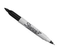 Sharpie Twin Tip Permanent Marker Black Multi Colour (One Size)