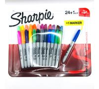 Sharpie® Varity Packs Permanent Marker Pens 24 Set Colour Burst Art Stationary