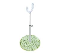 Sharplace 1/12 BJD Doll Stand Accessories with Stable Base Sturdy Durability Multipurpose Practical Portable Adjustable Height Support, yellow