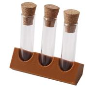 Sharplace 1:12 Miniature Test Tube Rack Pretend Play Toy Furniture Model for Landscaping Micro Landscape Layout Play Room Grocery Store