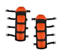 Sharplace 1 Pair Gardening Knee Pads Leg Protector Padding for Mowing Brushcutting Professional Multifunctional Adjustable