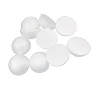 Sharplace 10 Pack 4 Inch DIY White Foam Balls Hemispheres Polystyrene Modelling Craft Ball Wedding Christmas DIY Decorations