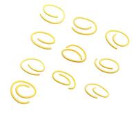 Sharplace 1000pieces Soft PVC Computer Cable Ties Cable Markers No. Number 0~9 Assortment