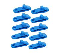 Sharplace 10Pcs Tent Clamps Tarp Clips Heavy Duty Lightweight Fasteners Lock Grip Canopy Fixers for Canopies Car Covers Tarps, Blue