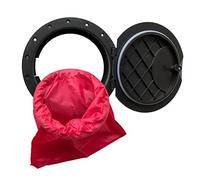 Sharplace 11" Deck Plate Kit Premium Nylon Hatch Cover with Waterproof Storage Bag, Lightweight & Durable, Easy Install for Kayak Canoe Boat