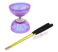 Sharplace 13cm Triple Bearing Clutch Diabolos with Metal Diabolo Diabolo String Traditional Game Classic Diabolo Chinese Toys Extra the Diabolo Set, 13cm