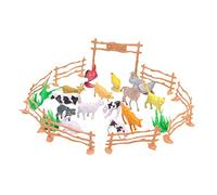 Sharplace 15x Simulation Farm Animals Model Fairy Garden Accessories for Micro Landscape Accessory