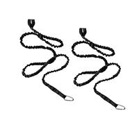 Sharplace 2 Pcs Deluxe 61'' Paddle Leash Fishing Rod Tether w/Carabiner for Kayak Canoe Boat