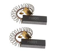 Sharplace 2-Piece Carbon Brush Set for Hair Dryer, Metal Parts, 1