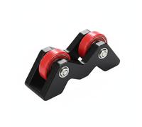 Sharplace 2 Pieces Billiard Cue Straightener Pool Cue Straightness Checker Roller Aligner Gauge With Compact Aluminum Alloy Design and Carry Bag suitable for nights