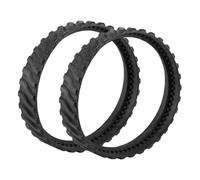 Sharplace 2 Pieces Cleaner Tires Replacement Tires 15.24cm Equipment Rubber Wheel Cleaning Tools for MX8el Home Indoor Underwater