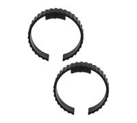 Sharplace 2 Pieces Dryer Hose Spare Rings Fittings Card Buckle Snap Hose Joint Clamp Sturdy Replacement Connector Buckle Accessories, Style C