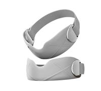 Sharplace 2 Pieces Patella Knee Strap Fitness Patella Straps Running Knee Support Band Protection for Soccer Volleyball Elderly, Grey