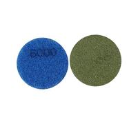 Sharplace 2 Pieces Polishing Puck Polishing Pad Sponge Fiber 2inch 50mm Portable Concrete Sanding Disc for Marble Floor, 6000 Mesh