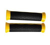Sharplace 2 Pieces Resistance Band Handle Fitness Resistance Bands Handle Exercise Bands Handle Gym Handle Ergonomic Material Pulley Attachment Suitable, Yellow