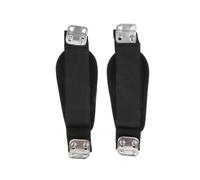 Sharplace 2 Pieces Skateboard Foot Strap Set Binding Strap Foot Binding Accessory Nylon Construction With Metal Brackets For Secure Foot Position And Better