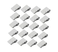 Sharplace 20Pcs Stainless Steel Spring U Clips Wire Management Multipurpose Fittings Frame Clamps for Panels Construction Tubes Lifting