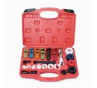 Sharplace 22 Pieces Automotive Air Conditioner Line Disconnect and Separator Tool Kit Quick Release Tools with Aluminum Alloy Adapters and Storage Case Suitable, Red, Aluminum Alloy